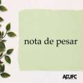 NOTA DE PESAR – ADUFC lamenta morte da Profª. Vera Lúcia Maia Mendonça, aposentada do Deptº. de Farmácia (UFC)