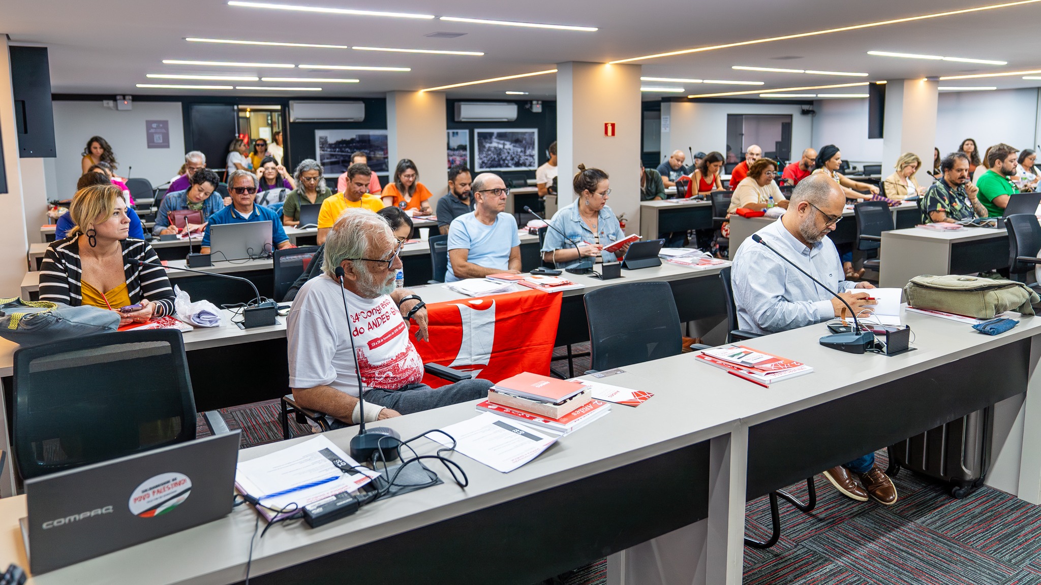 CURSO NACIONAL – ADUFC participa de formação política do ANDES para debater organização sindical na América Latina