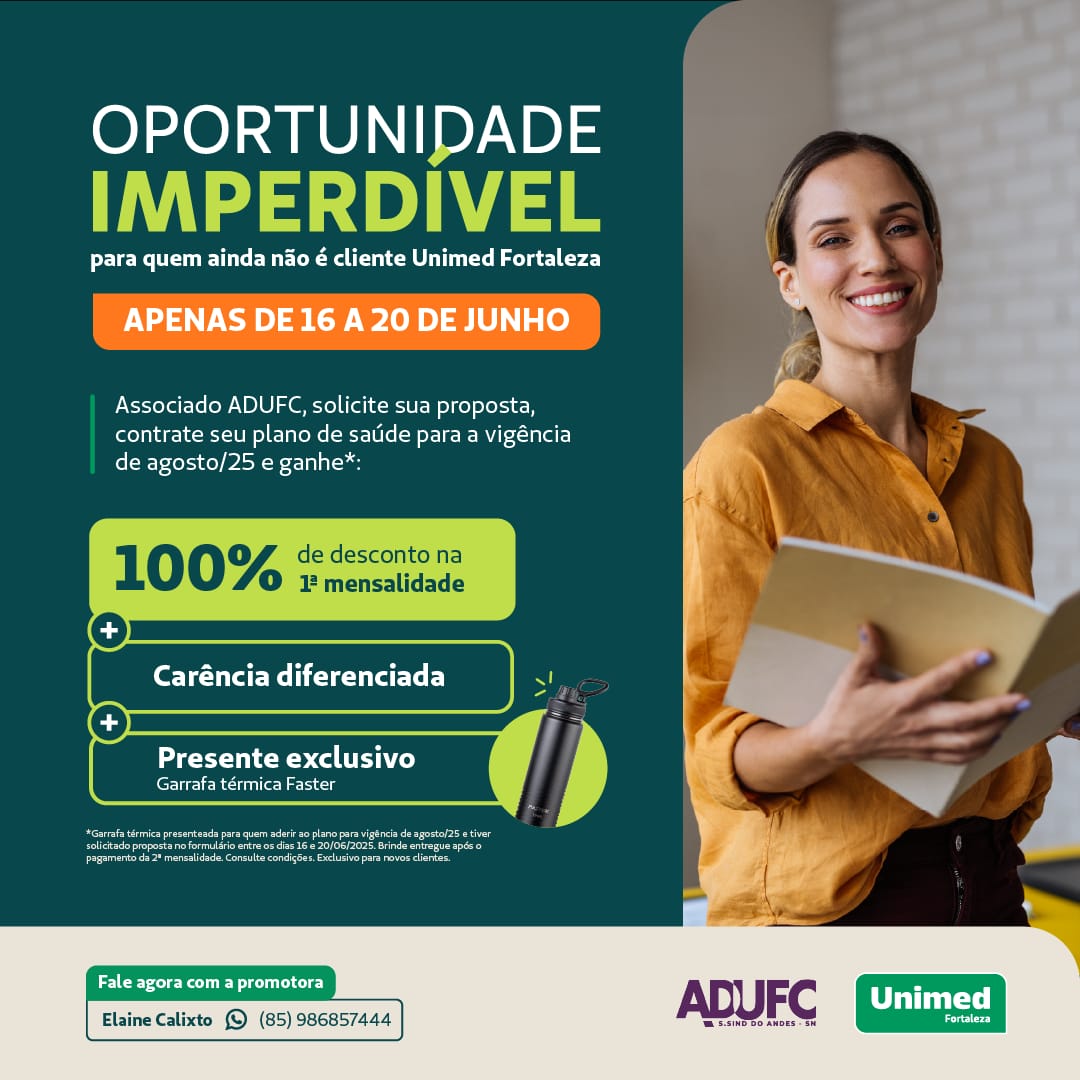 PLANOS DE SAÚDE – Unimed oferece 100% de desconto na 1ª mensalidade para adesões entre 16 a 20 de  junho