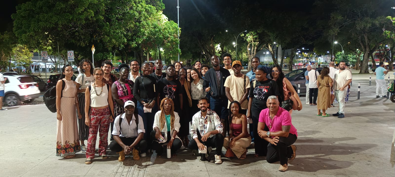 CULTURA NEGRA — Estudantes da UNILAB assistem a peça sobre Abdias do Nascimento