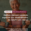 BENEFÍCIOS SINDICAIS  — Wellhub oferece condição especial aos sindicalizados da ADUFC em março