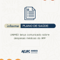 PLANO DE SAÚDE — UNIMED lança comunicado sobre despesas médicas do IRPF