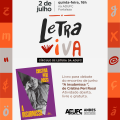 Letra Viva em Fortaleza debate a obra “A Insubmissa”, de Cristina Peri Rossi, na quinta-feira, 2 de julho