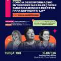 DEBATE — ADUFC recebe Sylvia Moretzsohn na terça-feira (13) para debate sobre desinformação nas eleições 